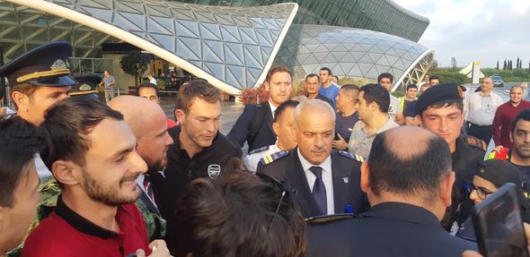 Arsenal Bakıda -  FOTO